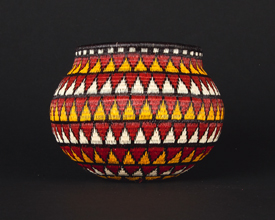 Colorful Geometric Basket #9425