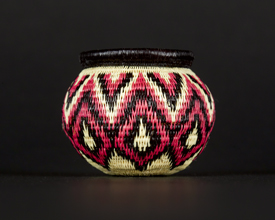 Colorful Geometric Basket #9918