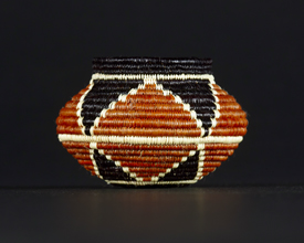 Colorful Geometric Basket #9932