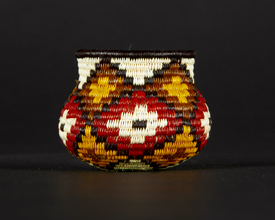 Colorful Geometric Basket #10124