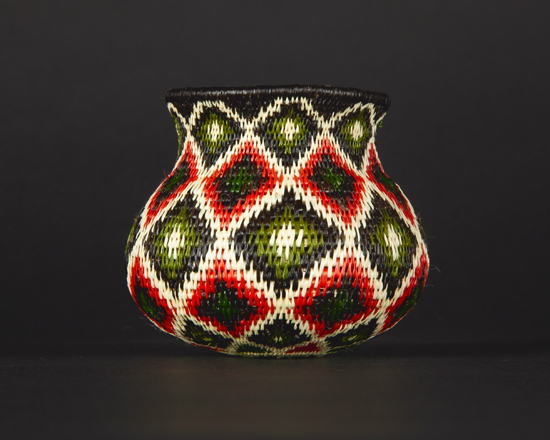 Colorful Geometric Basket #10192