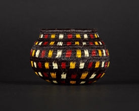 Colorful Geometric Basket #10651