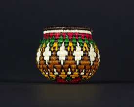 Colorful Geometric Basket #10823