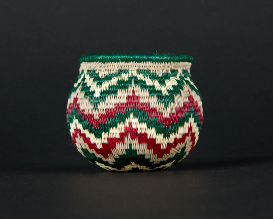 Colorful Geometric Basket #10885