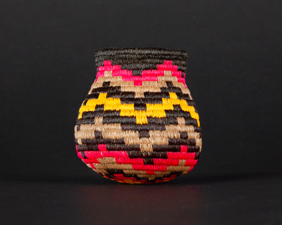 Colorful Geometric Basket #10886