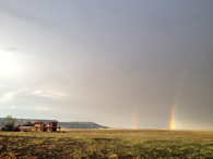 Going Home Double Rainbows