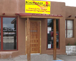 Roadrunner Café Front Door